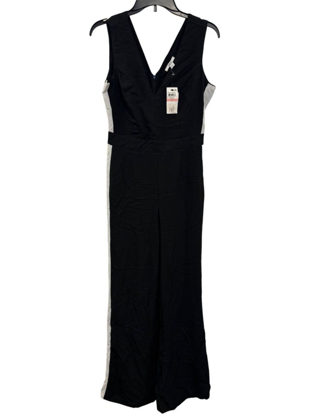 Bar III Womens jumpsuit size 2 Black & White New With Tags